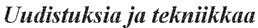 Uudistuksia ja tekniikkaa